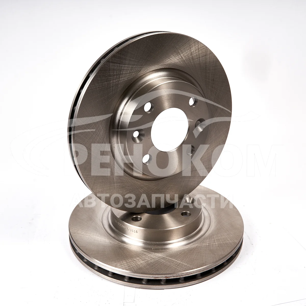 Диски тормозные передние Логан 2/Сандеро 2 вентилиуемые (комплект)