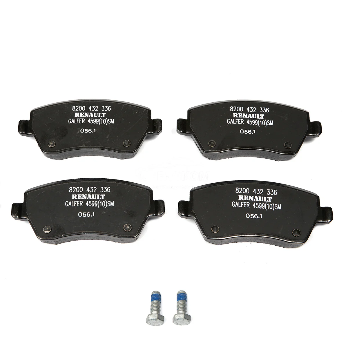 Колодки тормозные передние Дастер 1.6/Клио 3/Ларгус