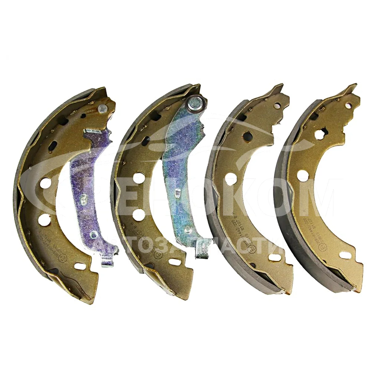 Колодки тормозные задние барабанные Кангу 203мм