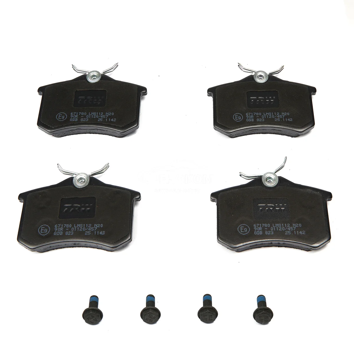 Колодки тормозные задние Флюенс/Меган 2/Меган 3