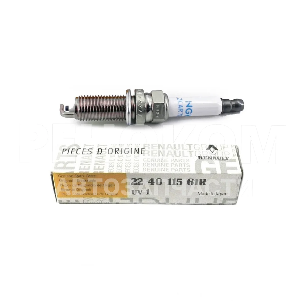 Свеча зажигания H4M Логан/Сандеро/Дастер/Аркана (комплект)